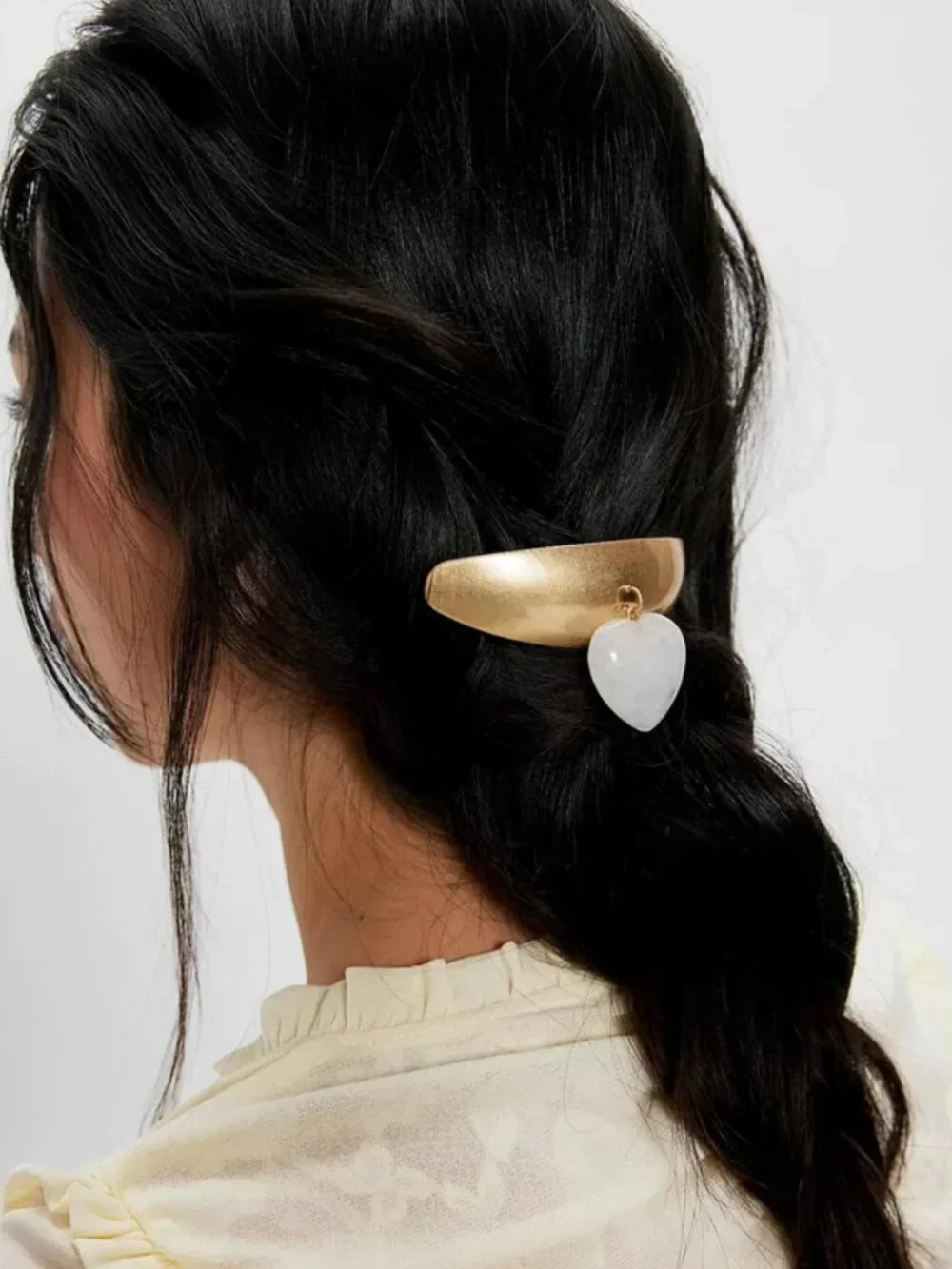 NWT Free People Your Love Gold Plated Barrette